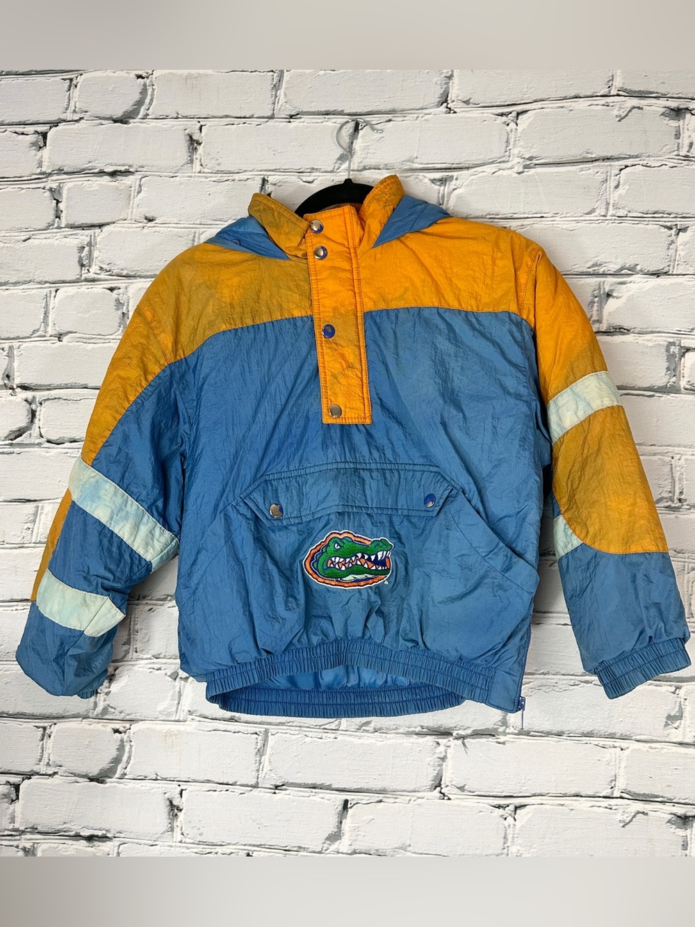 Vintage 1990s University Of Florida Gators Pullover Track Jacket Small Medium